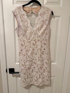 Like New Vince Camuto Lace Sleeveless dress Size 6